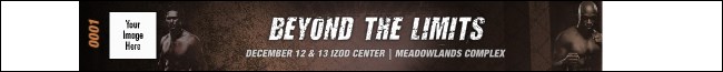 MMA Main Event- Brown Premium Synthetic Wristband