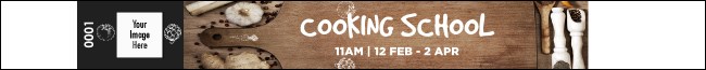 Cooking School  Premium Synthetic Wristband
