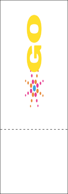 All Purpose Geometric QR Event Ticket Product Back