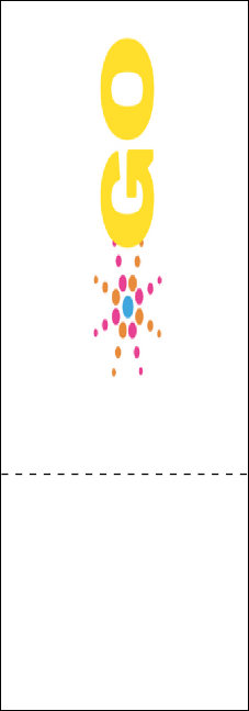 All Purpose Hex QR Event Ticket Product Back