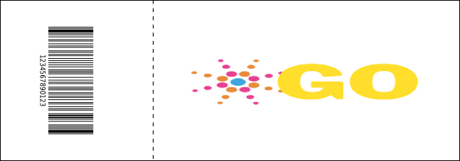 Black Tie Gala QR Event Ticket Product Back