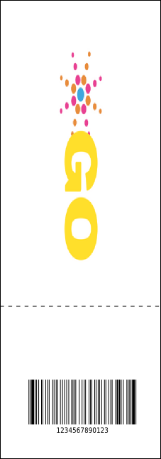 Breast Cancer QR Event Ticket Product Back