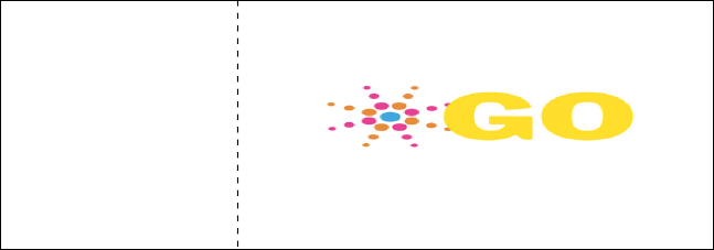 MMA Main Event Blue QR Event Ticket Product Back