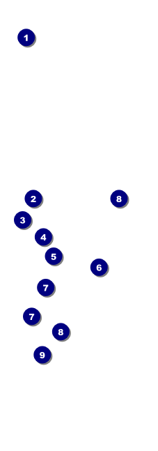 Night Club Neon QR Event Ticket Front Field Markers