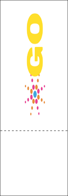 Retro Sunburst QR Event Ticket Product Back