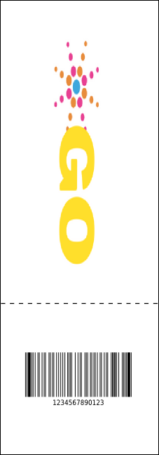 Tuscany QR Event Ticket Product Back