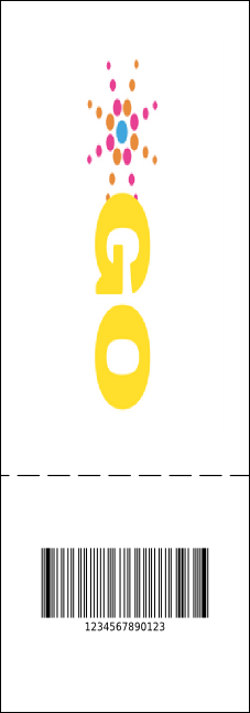 Your Photo Concert QR Event Ticket Product Back