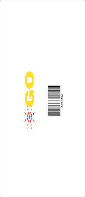 Abstract VIP Event Badge Large Product Back
