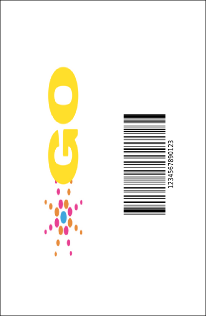 Abstract VIP Event Badge Small Product Back