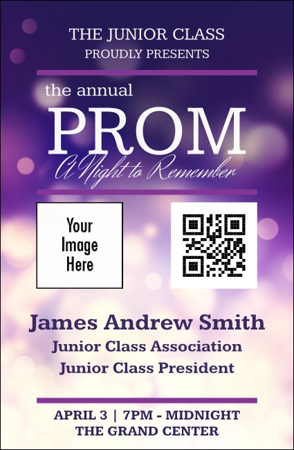 Abstract Lights VIP Event Badge Small Product Front