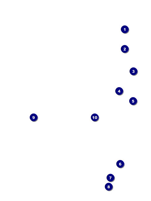 All Purpose Blue Economy Event Badge Front Field Markers