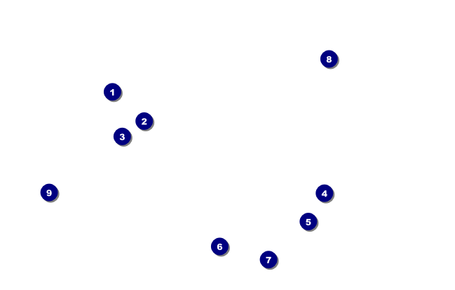 All Purpose Colorful Circles VIP Event Badge Medium Front Field Markers