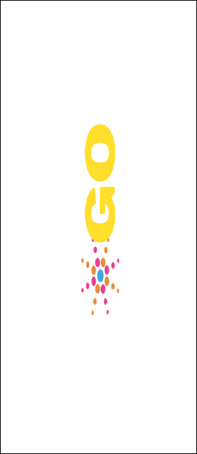 All Purpose Colorful Circles VIP Event Badge Large Product Back