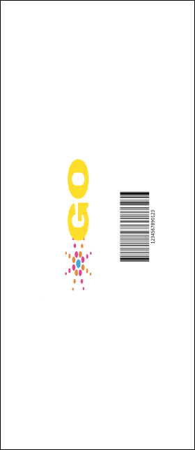 All Purpose Angle VIP Event Badge Large Product Back