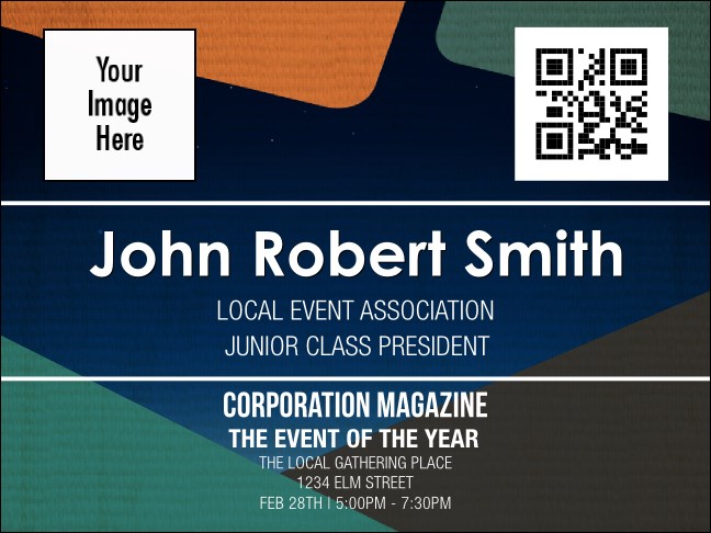 Conference Series: All Purpose Horizon Economy Event Badge Product Front