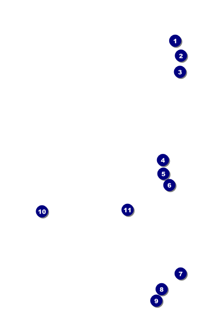 Baseball VIP Event Badge Medium Front Field Markers