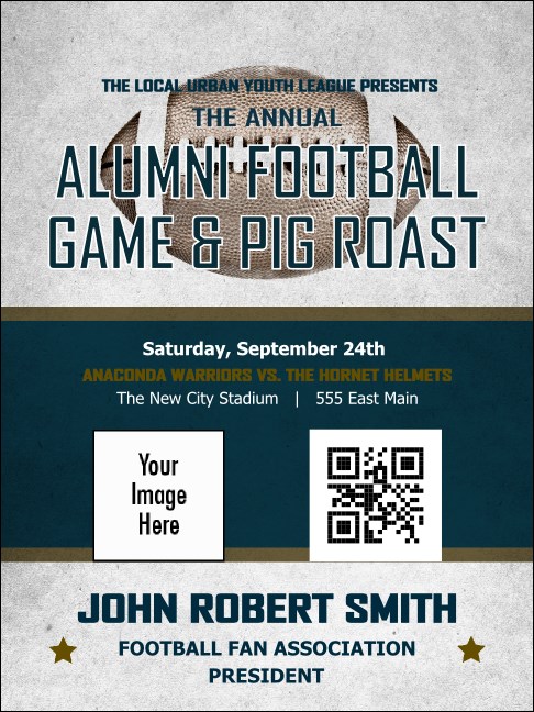 Football Blue Economy Event Badge