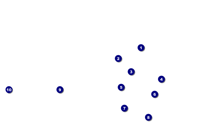 Memphis Color VIP Event Badge Medium Front Field Markers