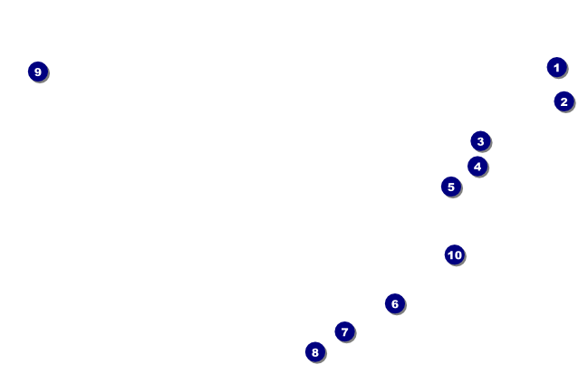 Boston VIP Event Badge Medium Front Field Markers