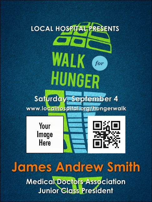 Walk Economy Event Badge Product Front