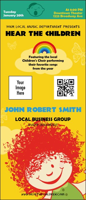 Children's Music Economy VIP Event Badge Large Product Front