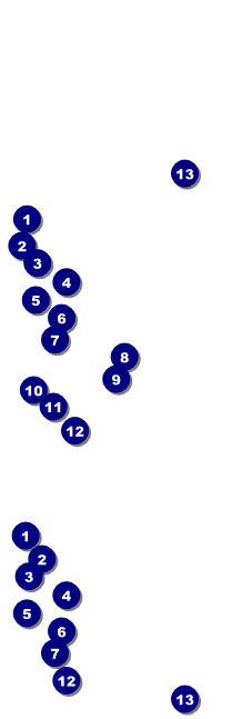Ohio General Admission Ticket Front Field Markers