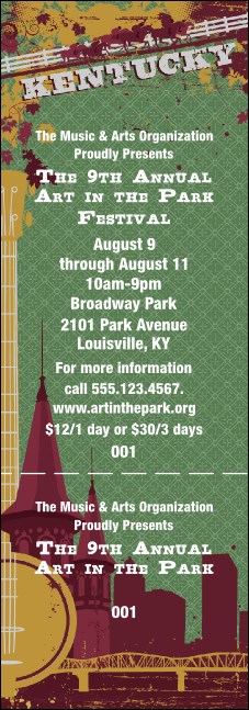 Kentucky General Admission Product Front