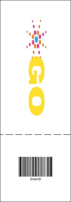 Autism Awareness Event Ticket Product Back
