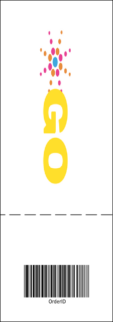 Winter Festival Event Ticket Product Back