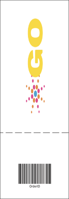 Versus Black Event Ticket Product Back