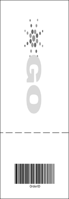 Peace Dove Event Ticket Product Back