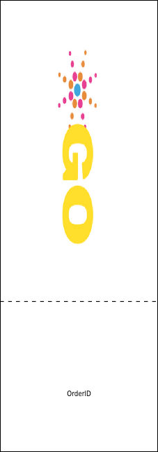 Snowflake Ornament Event Ticket Product Back