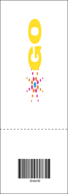 Earth Day Organic Event Ticket Product Back