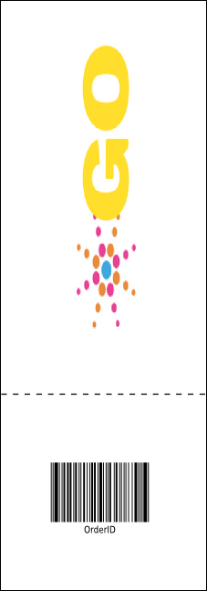 Bow Tie Event Ticket Product Back