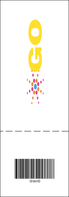 Disco Event Ticket Product Back