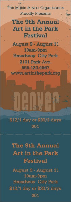 Denver General Admission Ticket