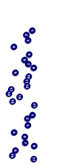 Detroit Event Ticket Front Field Markers