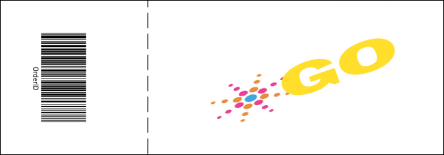 Cool Christmas General Admission Ticket 002 Product Back