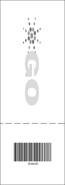 Baseball General Admission Ticket 001 Product Back