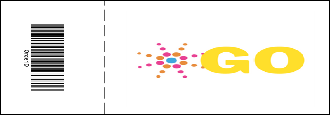 Christmas Reindeer General Admission Ticket 001 Product Back