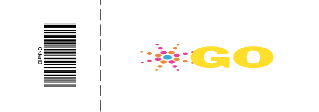 Blue Skies Raffle Ticket Product Back