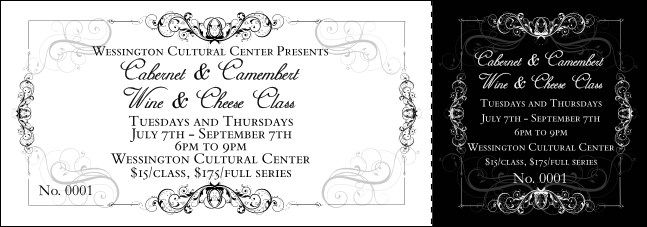 Black Tie Gala General Admission Ticket Product Front
