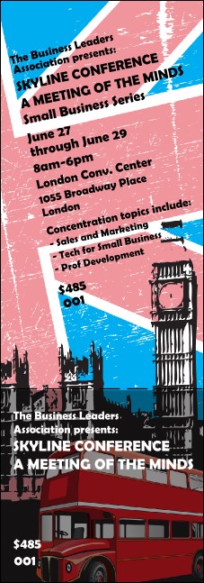 London General Admission Ticket Product Front