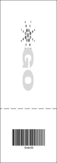 School Notebook Black and White Event Ticket Product Back