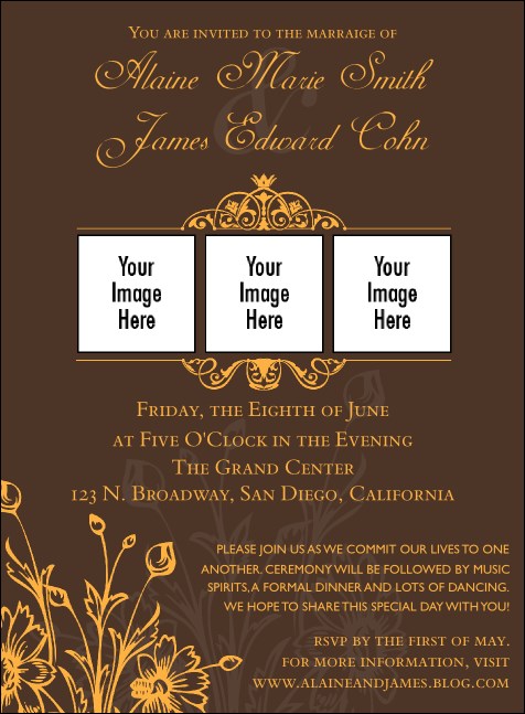 Wedding Classic Invitation Product Front