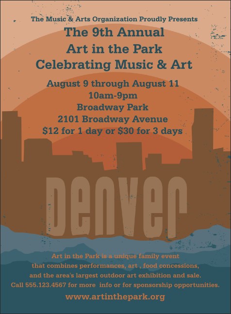 Denver Invitation Product Front