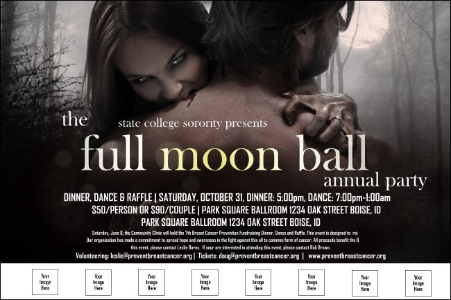 Vampire at Dusk Image Poster Product Front