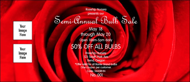 Red Rose Coupon 2 Product Front