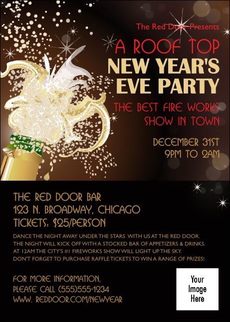 Champagne Bistro Post Card Product Front