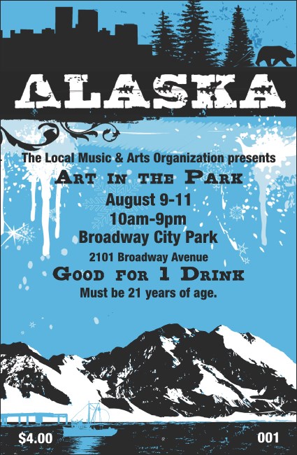 Alaska Drink Ticket